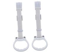 TINEASUR 2 Piezas Anillos para Colgar Corralito para Bebés Material Plástico Suave Correas Ajustables para Seguridad y Apoyo Ejercicios para Niñas