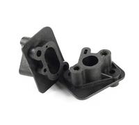 TINEASUR 2 Piezas Conector Base Carburador Adaptador Ajuste para Desbrozadora 40-50 43cc 52cc Piezas Recortadora Herramienta Jardinería Uso Poda Verano