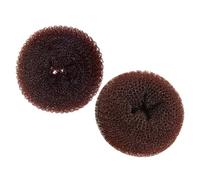 TINEASUR 2 Piezas de Moños para Cabello Corto en Nylon y Fibra Química, Diseño Versátil para Crear Peinados Moños en Fiestas y Vida Diaria