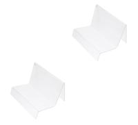 TINEASUR 2 Piezas De Soporte De Exhibición Para Cartera Bolso De Mano Transparente Estante Para Maletín Soporte Transparente Para Escaparate Accesorio De Exhibición Para Tienda