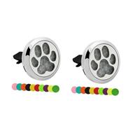 TINEASUR 2 Uds Difusor De Aromaterapia Para Coche Difusor De Aromaterapia Clip De Ventilación De Coche a Sólida Para es De Aceite De Fresco es