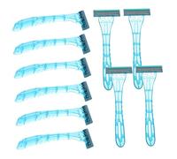TINEASUR 20 piezas Maquinillas de Afeitar Desechables Multiuso para Cuerpo y Rostro Diseño Compacto y Seguro para Hombres y Mujeres para Viajes y Hoteles