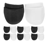 TINEASUR 25 Pares de Almohadillas de Esponja Lavables para Hombreras Cómodas Que Complementan la Forma del Hombro en Trajes y Blazers