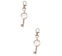 TINEASUR 2piezas Reloj De Bolsillo Retro con y Color Antique Brass Reloj De Vestir para Hombres y Mujeres Decoración De Ropa Vintage Práctico y