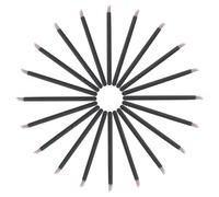 TINEASUR 30 Unidades Palitos para Pulir Uñas de Plástico Negro Durabilidad para Manicura Profesional en Salon Nail Art y Uso On The Go