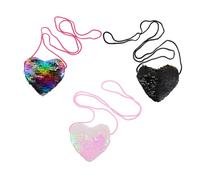 TINEASUR 3piezas Cartera Mujer Bolso Lentejuelas Monedero Elegante y Hermoso Bolso Moda con