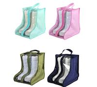 TINEASUR 4 Piezas Organizador de Zapatos Storage Bags maletines de Maquillaje Waterproof Bag maletin con Maquillaje Make up Bag Bolsas de Almacenamiento de Zapatos Bolsas de Zapatos