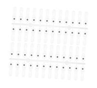 TINEASUR 48 Piezas Magnetic Nail Display Card Nail Polish Training Board With Easy Detachment For Beginners Practice And Skill Enhancement