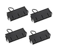 TINEASUR 4piezas Puente De Fuente De Alimentación ATX Comprobador De Fuente De Alimentación Conector De Herramienta De Clavija Duradero y