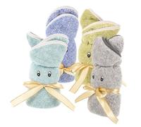 TINEASUR 4piezas Toallas Faciales Desmaquillantes De Absorbentes y Duraderas Paño Reutilizable