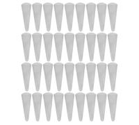 TINEASUR 50 Fundas Reutilizables para Tijeras de PVC para Almacenamiento Seguro y Prevención de Lesiones, Diseño Conveniente para Cortar Tijeras