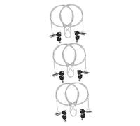 TINEASUR 6 Juegos candado para Laptop Puerta para computadora portatil USB Bloqueo de Ordenador portátil Cable de Seguridad para portátil Mini computadora Herramientas Accesorio para Laptop