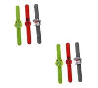 TINEASUR 6 Piezas Reloj para niños Reloj de palmaditas niñas es de Pulsera Pulseras para niños Ver Chicas es niño es Infantiles Precioso los Miran Gel de sílice