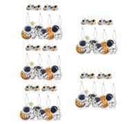 TINEASUR 60piezas Para Auto Forma De Astronauta Colgantes Para Espejo Retrovisor Aromatizantes Para Vehículo Decoración De Aire Para Coche Accesorios De Automóvil