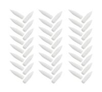 TINEASUR 70 Unidades Punta de Pincel de Fibra Beige para Marcadores Acrílicos Compatibilidad y Restauración Suave de Líneas para Graffiti y Lettering a Mano