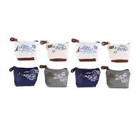 TINEASUR 8 Piezas Bolsa de Almacenamiento de artículos Diversos Handbag Duffle Bag Pocketbook Purse Monedero pequeño Monedero de niña Bolsillo de la Cartera de Las Mujeres Monedero Mujer