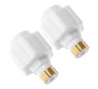 TINEASUR Accesorio para Calentador de Agua Eléctrico Mejor Sellado 2 Piezas Cabezal de Cobre y Pared de Aislamiento, Resistente al Agua para Baño Seguro