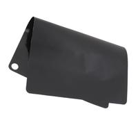 TINEASUR Alfombrilla de Silicona y Fibra de Vidrio para Cocina de Inducción, Protector Resistente al Calor y Antideslizante para Encimera Negra