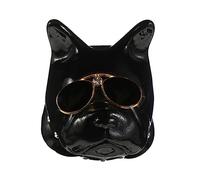 TINEASUR Ambientador De Coche Forma De Cabeza De Perro Clip Para Rejilla De Aire Decoración De Interiores De Automóvil Para Mascotas y Amantes Perros