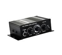 TINEASUR Amplificador de Audio Digital Mini para Computadora con Efecto Estéreo para Altavoces Pasivos Con Salida Dual y Diseño Compacto