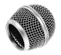 TINEASUR Anticolisión Para Micrófonos Rejilla De Repuesto Para Micrófono Rejilla Del Cabezal Del Malla Metálica Para Uso Profesional Estudios De Grabación