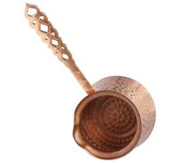 TINEASUR Cafetera Turca Retro de Tetera Creativa Multifunción para Café Espresso Resistente Altas Temperaturas para Hogar Restaurantes y Cafeterías