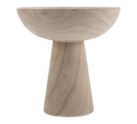 TINEASUR Cáliz de Altar de Brujería de Madera Estilo Medieval Base Estable y Capacidad para Rituales y Ceremonias Espirituales