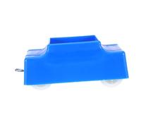 TINEASUR Carro Mecánico de Plástico, Carrito Experimental de Laboratorio, Azul, Portátil, Compatible Experimentos de Física, para Estudiantes y Herramientas de Enseñanza