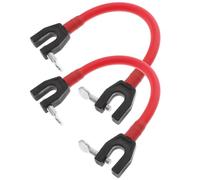 TINEASUR Conector de Punta de Esquí de Látex Ligero para Principiantes 2 Piezas Que Ayuda a Formar Cuña Color Aleatorio Adecuado para Entrenamiento y Control en Esquí