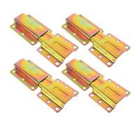 TINEASUR Conector y Uso Versátil de Sofá 4 Piezas de Hierro Dorado Conexión Firme Elegantes y Resistentes para Muebles y Sofás Cama