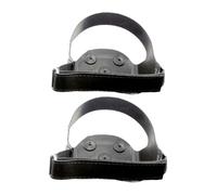 TINEASUR Crampones de Silicona 4 Dientes para Botas de Senderismo, Diseño Reflectante, Antideslizantes para Escalar y Pesca en Superficies Congeladas, Protección Fiable y Varios Estilos