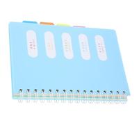 TINEASUR Cuaderno de Planificación Diaria Estructura Espiral y 120 Páginas, Tapa Resistente y Papel Escritura Suave y Fácil Cambio de Página, Adecuado para Hacer Dibujos y Bocetos