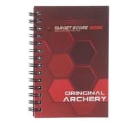 TINEASUR Cuaderno de Puntuación para Tiro Arco Compuesto Encuadernación en Espiral y Cubierta de Plástico Resistente para Competiciones y Práctica de Tiro