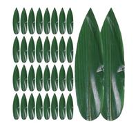 TINEASUR de Hoja de Bambú Esterilla Versátil para Sushi 100 Hojas Diseño Tradicional Japonés para Enrollar y Servir Sushi en Color Verde, Fácil de Almacenar