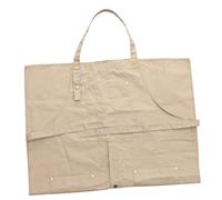 TINEASUR Delantal De Artista Reutilizable Bolsillos Amplios Para Recetas y Pinzas Fabricado Lona Resistente Para Cocineros Caseros y Pintores