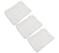 TINEASUR Guantes de Limpieza Facial de Microfibra 3 Piezas Material Poliéster Flexible y Reutilizable Desmaquillantes y Exfoliantes para Viaje para Cuidado Personal