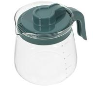 TINEASUR Jarra de Té Jarra de Jugo Grande 1700 Ml Resistente al Calor de Vidrio Color Aleatorio Tetera Hogar para Infusiones y Bebidas Frías Uso Doméstico