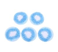 TINEASUR Juego de 5 Redecillas Invisibles para Moño de Ballet en Color Azul, Accesorios Ligeros y Reutilizables para Niñas y Mujeres en Malla y Tela