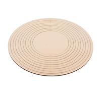 TINEASUR Juego de Rieles de Madera para Cerámica Corte Preciso y Diseño Concéntrico, Herramienta para Modelado de Arcilla Adecuado en Escuelas de Alfarería