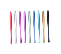 TINEASUR Lápices Táctiles Capacitivos de Metal Punta de Fibra Reemplazable para Tablet y Teléfono, Paquete de 4 Piezas Color Azul, Diseño Ergonómico Que No Daña la Mano