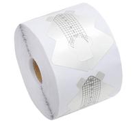 TINEASUR Pegatinas Extensores de Uñas de Aluminio en Rollo para Uso Profesional y Familiar, Guía Práctica y Conveniente para Extensión Rápida de Uñas