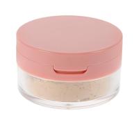 TINEASUR Polvo de Maquillaje Suelto Resistente al Agua con Control de Aceite y Puff, Contenedor de Polvo de Viaje Ligero Adecuado para Verano y Viajes