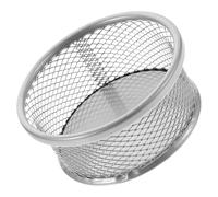 TINEASUR Portalápices Metálico para Escritorio Gran Capacidad y Diseño Apilable, Organizador Multifuncional para Clips y Chinchetas en Oficina y Trabajo