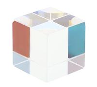 TINEASUR Prisma Óptico De Forma De Cubo Prismas De para Enseñanza y Decoración Accesorio Educativo para Demostraciones Ópticas y Fotografía