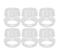 TINEASUR Protector Transparente Fácil de Instalar para Cocina de Gas 6 Fundas de Pp y Doble Cubierta, Adecuado para Seguridad Cocina del Hogar