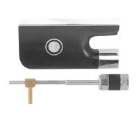 TINEASUR Rana de Violonchelo de Madera Ébano con Tornillo, Repuesto Profesional para Colas de Violonchelo, Accesorio Compacto para Músicos y Reparación de Instrumentos de Cuerda