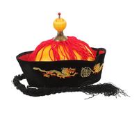 TINEASUR Sombrero De Emperador, Sombreros Chinos Para Hombres, Sombrero Oriental, Sombrero Chino Para Hombres, Sombrero Con, Sombrero De Emperador Chino, Cosplay Chino, Sombrero De