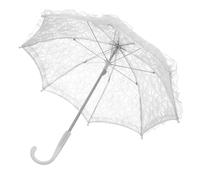 TINEASUR Sombrilla De Encaje Decorativa para Bodas Fotografía y Escenarios Elegantes Parasol para Actuaciones y Fiestas