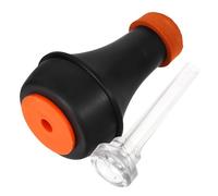 TINEASUR Sordina de Práctica para Trompeta Mini de Abs Ligera, Reductor de Sonido para Instrumentos de Metal, Boquilla Transparente Incluida, Accesorio Esencial para Músicos de Trompeta