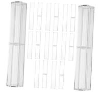 TINEASUR Transparentes para Bolígrafos de Plástico 10 Estuches Fáciles de Organizar y Transportar Ideales para Amigos y Familia Escuela Oficina